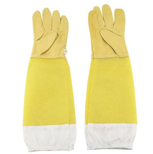 Guante de apicultura profesional con logotipo impreso personalizado, gran oferta, venta al por mayor - Product Image 4