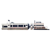 Ligne de production automatique d'emballages en carton ondulé CHENGTENG, équipement de conversion de cartons