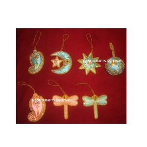 เครื่องประดับแขวนต้นคริสต์มาสทำมือปรับแต่งได้ดีไซน์ล่าสุดสำหรับตกแต่งบ้านและคริสต์มาส - Product Image 1
