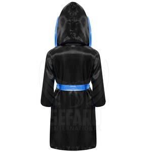 New Arrival Private Label <b>Boxing</b> <b>Robes</b> Made In Polyester <b>Boxing</b> <b>Robes</b> Adult Size <b>Boxing</b> <b>Robes</b> - Product Image 2