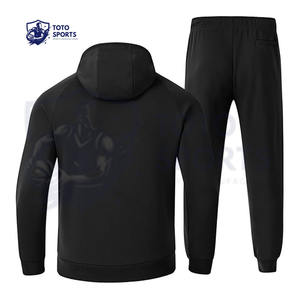 Comfortable Slim Fit Breathable Best Supplier Lightweight Custom Logo Pullover <b>Jacket</b> and Pants For All Season Men Tracksuit Set - Product Image 2