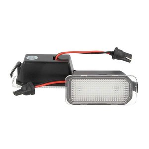 Kit luce targa LED Ford Mondeo Fiesta Focus S-MAX C-MAX Mondeo Kuga Galaxy Jaguar S20753 Canbus White - Cars & - Product Image 3