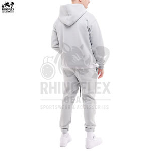 Conjuntos Deportivos Bordados para Hombre de la Mejor Calidad con Logotipo Personalizado, Conjunto de Tela de Algodón con Capucha para Invierno - Product Image 2