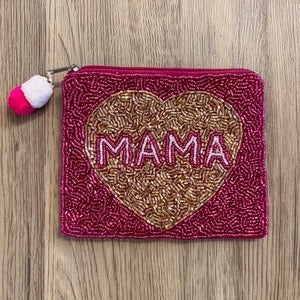 Monedero de mano de último diseño con cuentas bordadas a mano y cuentas de semilla, con color personalizado, bolsas y estuches de cosméticos para niñas - Product Image 2
