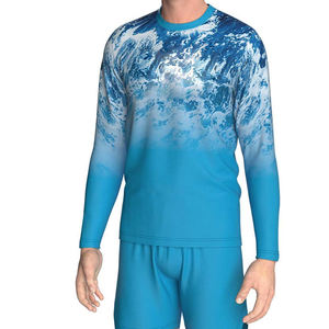 Venta al por mayor personalizado UPF 50 + camisas con capucha traje hombres pesca Jersey 100% poliéster secado rápido sublimación manga larga pesca sudaderas con capucha - Product Image 5