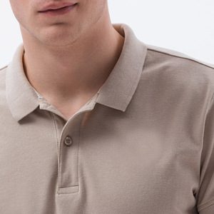 T-shirt Homme d'Été en Coton et Fibre de Bambou de Haute Qualité, Logo Personnalisé, Tricoté Uni, Respirant, Style Urbain, Manches Courtes, Tendance - Product Image 2