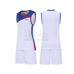 Uniforme de volley-ball d'équipe avec logo personnalisé et tissu doux pour une utilisation prolongée Uniforme de volley-ball pour hommes - Product Image 4