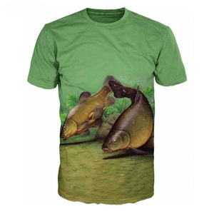 Camisas de pesca de poliéster 100% de alta calidad, ropa de pesca transpirable de secado rápido, camisas de pesca - Product Image 5