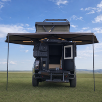 Camping-car rigide escamotable pour camionnette 4x4, conforme aux normes australiennes, pour le camping en tout-terrain
