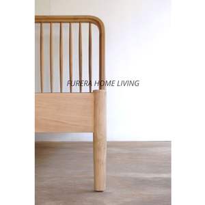 Cama infantil de madera de teca de lujo de gama alta Color natural para bebés y adolescentes para dormitorio o uso en hoteles - Product Image 3