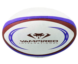 VAMPIREO-Pelota de rugby de marca pakistaní, pelotas de fútbol PU/cuero/Goma, cosida a mano, tamaño 5, profesional - Product Image 4