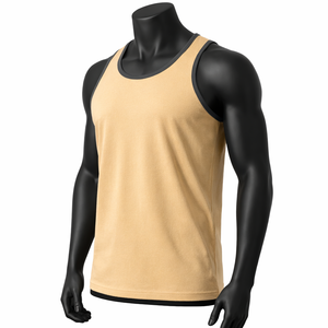 Camiseta sin Mangas de Algodón Premium con Logotipo Personalizado, Transpirable, Nuevo Estilo, Camiseta Personalizada para Hombre, Precio al por Mayor - Product Image 5