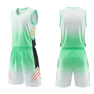 Maillot de basket-ball pour hommes, Design personnalisé, motif imprimé, Logo, jeu d'entraînement, uniforme d'équipe d'étudiant - Product Image 6