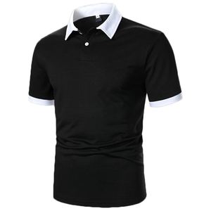 Camisetas Polo de Manga Corta para Hombre, Ajuste Personalizado, Ropa Casual de Alta Calidad en Colores Aleatorios - Product Image 3