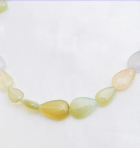 Bracelet en opale bleue naturelle fantaisie, perles de pierres précieuses pour la fabrication de bijoux fins - Product Image 5