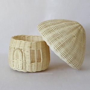 Rattan <b>Mushroom</b> House Eco-Friendly Folding Storage Basket Toys Baby Corner Kids Home <b>Decor</b> King Craft Viet Vietnamese - Product Image 2