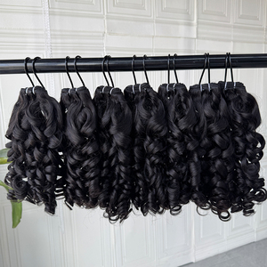Extensiones de Cabello Humano Rizado y Voluminoso de Camboya, Cabello Virgen Natural con Cutícula Alineada para Compradores Mayoristas - Product Image 3