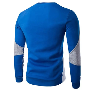 Nueva venta al por mayor deportes personalizado nuevo estilo sudadera diseño personalizado Color secado rápido básicos algodón mezclado hombres sudaderas - Product Image 3