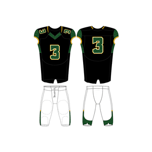 Uniforme de Fútbol Americano 100% Poliéster, Tela de Malla, Sin Marca, Servicio OEM, Ropa de Equipo, Hecho a Medida, Alta Calidad, Venta en Línea - Product Image 2