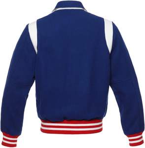 Veste universitaire décontractée pour homme, vêtements de tous les jours, streetwear, tissu doux, veste universitaire à boutons sur le devant par Maven Togs - Product Image 3