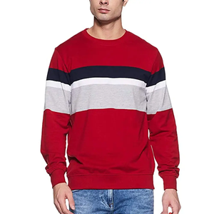 Hot Selling Men's Sweatshirt with Custom Logo Print <b>High</b> Quality Custom Made Winter Clothing PolyesterCotton Solid Pattern - Product Image 5