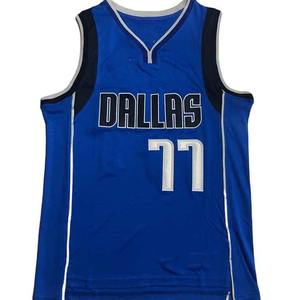 Service OEM Maillots de basket-ball de haute qualité brodés personnalisés imprimés par transfert de chaleur grande taille pour hommes antibactériens respirants - Product Image 1