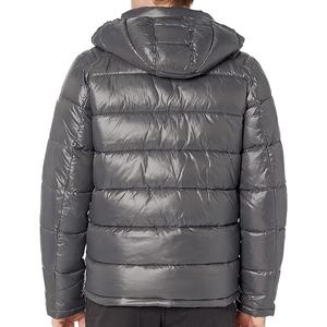 NEW 2025 Wholesale Quilted Puffer Windbreaker High Quality Custom <b>Workout</b> <b>Jacket</b> custom Bubble Logo Shiny Winter <b>Jacket</b> for men - Product Image 5