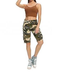 Pantalones cortos Cargo de nailon para mujer, pantalones casuales duraderos y resistentes al agua, ropa de calle elegante de diseñador para mujer, el mejor personalizado - Product Image 3