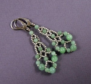Tutoriel de fabrication de boucles d'oreilles longues magiques faites à la main, tutoriel de fabrication de boucles d'oreilles extra longues, tutoriel de fabrication de boucles d'oreilles perlées - Product Image 1