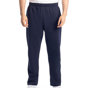 กางเกงขนแกะเปิดด้านล่างของผู้ชายมีกระเป๋าใส่สบายๆกางเกงกันความชื้นและระบายอากาศได้ดีชุดลำลองตามสั่ง - Product Image 1