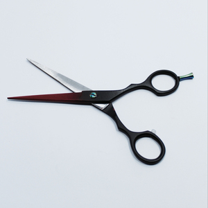 Tijeras profesionales de peluquero de acero inoxidable hechas a medida para salones y corte de pelo herramienta de belleza de estilo de revestimiento de papel - Product Image 1