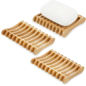 Porte-savon en bois de qualité supérieure, fait à la main, pour une décoration rustique - Product Image 1