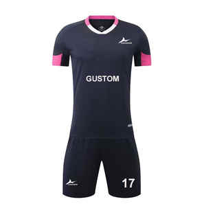 Maillot de football sublimé unisexe avec logo personnalisé Kits d'entraînement d'équipe de football à coupe automatisée avec logo pour maillot de football de club - Product Image 1