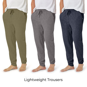 Pantalones ligeros de algodón 100% para hombres procedentes del proveedor OEM confiable de Bangladesh mejor para el verano al por menor y etiquetas privadas - Product Image 4
