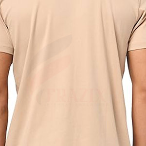 Cómoda camiseta Polo con media cremallera para hombre, camiseta Polo de secado rápido para hombre, camiseta Polo de algodón de talla grande para hombre - Product Image 3