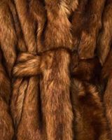 Manteau long en fausse fourrure marron pour femme, luxueux, épais, en peluche, avec ceinture, longueur totale, doux, moelleux, chaud, veste tendance, vêtements d'extérieur