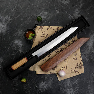 Couteau de chef ambidextre en acier Damas extra tranchant de haute qualité OEM ODM personnalisé en gros - Product Image 4