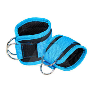 Fait sur mesure Fitness sécurité Cabel Machine cheville sangles néoprène Nylon antidérapant hommes en gros - Product Image 1