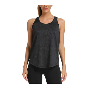 Camiseta Deportiva de Algodón para Mujer, Premium OEM, Transpirable, de Secado Rápido, Ecológica, Ligera, para Fitness, Yoga y Entrenamiento, sin Mangas - Product Image 2
