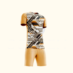 ชุดฟุตบอลคอปกโปโล คอลเลคชั่นฤดูร้อน คุณภาพสูง ผลิตจากโพลีเอสเตอร์ 100% รับผลิตตามสั่ง ขายส่ง - Product Image 5