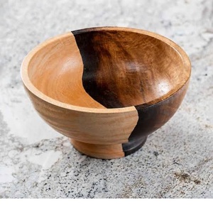 ชามใส่อาหารและของหวานสำหรับตกแต่งที่ฝังกระดูกแบบโค้งสำหรับตกแต่งบ้านโรงแรมอุปกรณ์ตกแต่งจานเสิร์ฟสลัดเซิร์ฟเวอร์ - Product Image 2