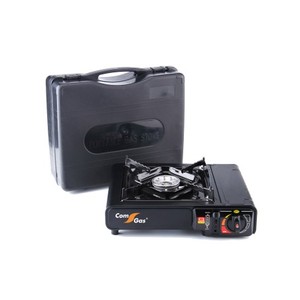 Fornello compatto a cartuccia di gas nero (Comgas BS-102) - Product Image 2