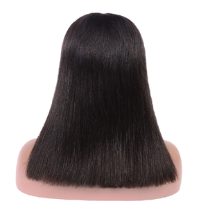 Venta al por mayor Original Virgen Pelucas de Cabello Humano Encaje Frontal Glueless Rubio Marrón Color Natural Estilo Recto con Encaje Transparente - Product Image 6