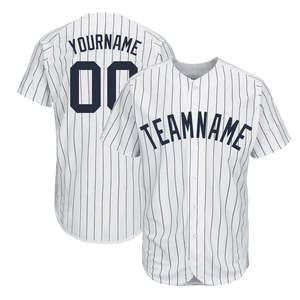 Maillot de baseball et de softball pour hommes en polyester 100% à col en V, antibactérien, personnalisable par sublimation, boutonné, confortable, en solde 2025 - Product Image 6