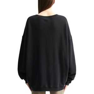 Sudadera con capucha de manga larga para mujer de alta calidad, diseño de logotipo personalizado, sudadera de algodón para mujer, ropa de invierno al por mayor a bajo precio - Product Image 3