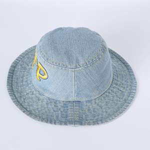 Sigma Gamma Rho Denim Casual Travel Bucket Hat con bordado 3D Unisex para adultos - Product Image 3