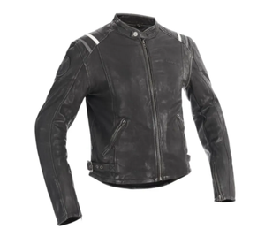 Veste de moto en cuir avec logo personnalisé Équipement de protection de style course avec caractéristiques coupe-vent respirantes Options de taille Plus OEM/ODM - Product Image 1