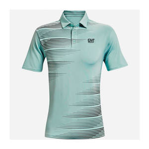 Polos clásicos de algodón para hombre, manga corta, diseño informal inteligente, perfecto para uniformes de oficina o promoción de Marca - Product Image 1