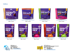Barra de Chocolate Cadbury Dairy Milk Chipsmore, Cadbury X Chipsmore Crossover, 37g X 24 X 12 - Product Image 4