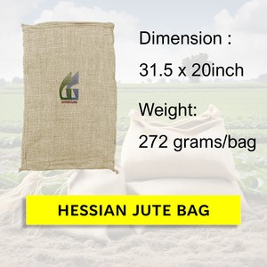 Top Grade 80x50 cm 272g Hessian Jute Sacs Emballage Agricole Toile De Jute Sac Textile Emballage En Gros Goodman Global Bangladesh - Product Image 2